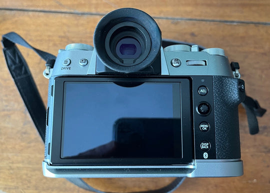 Fujifilm X-T50  Mirrorless Digital Camera - Silver - with two lenses