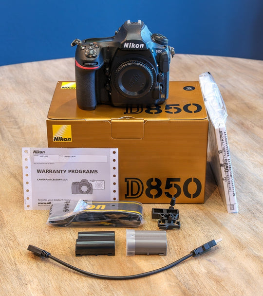 Nikon D850 45.7 MP DSLR Camera (Body Only) - Near mint cond., low shutter count