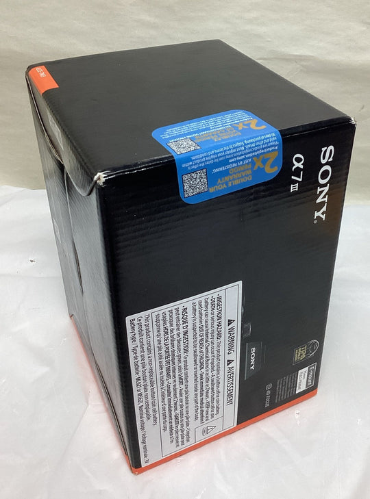 NEW - Sony a7 III Full Frame Mirrorless Interchangeabl<wbr/>e Lens Camera ILCE-7M3