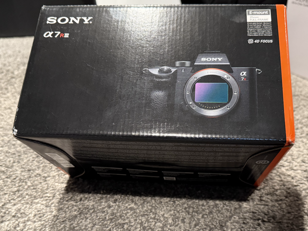 Sony Alpha a7R III Mirrorless Digital Camera (Body Only) BRAND NEW IN BOX