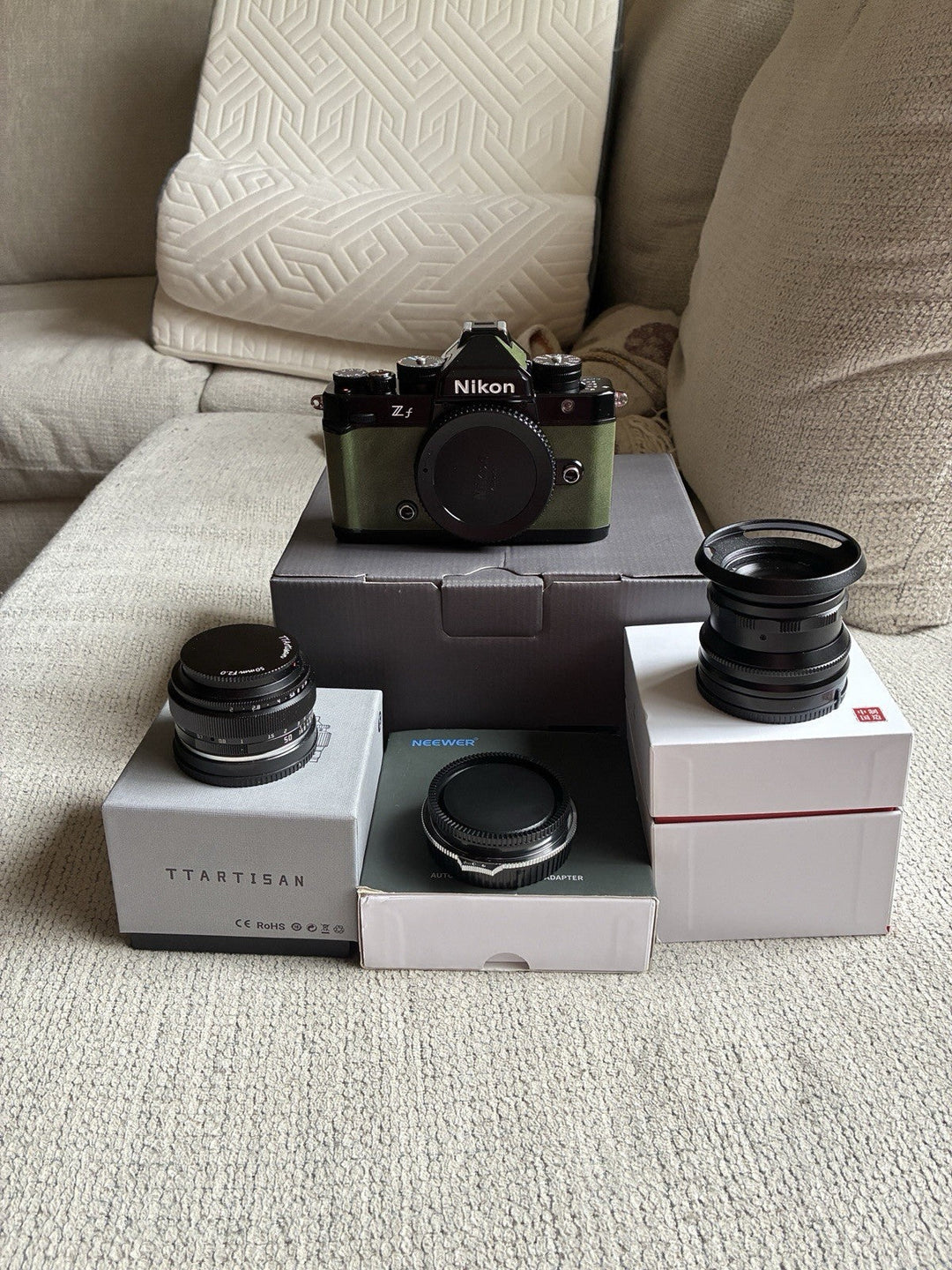  Nikon Zf With Lenses, flash, batteries And Lens Adapter