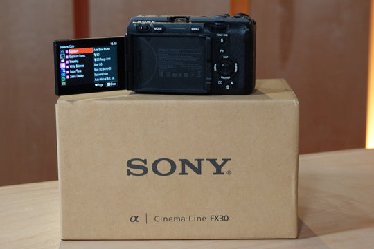 Sony FX30 Cinema Line 26.1MP Cinema Camera 9+ Condition Lightly Used